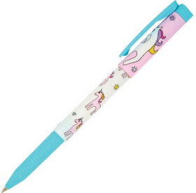 Ручка шариковая BRUNO VISCONTI &quot;FreshWrite&quot;, СИНЯЯ, &quot;Единорог&quot;, узел 0,7 мм, линия письма 0,5 мм, 20-0214/49