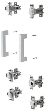 Фурнитура для двери "Арго", КОМПЛЕКТ к дверям А-606