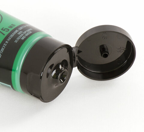 Краска акриловая художественная BRAUBERG ART CLASSIC, туба 75мл, ЗЕЛЕНАЯ СРЕДНЯЯ, 191104