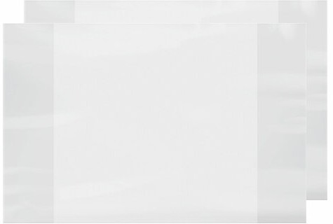 Обложки ПВХ для тетради, дневника, комплект 15 шт., прозрачные, 110 мкм, 212х350 мм, 15.14