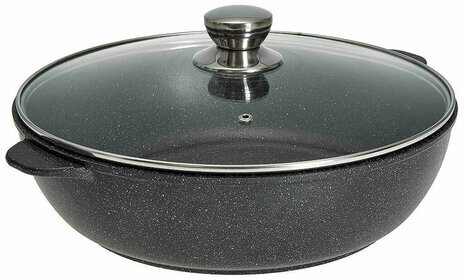 Жаровня 4 л с жаропрочной крышкой, пятислойное антипригарное покрытие, ГАРДАРИКА Орион, 1828-04-10