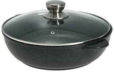 Жаровня 4 л с жаропрочной крышкой, пятислойное антипригарное покрытие, ГАРДАРИКА Орион, 1828-04-10