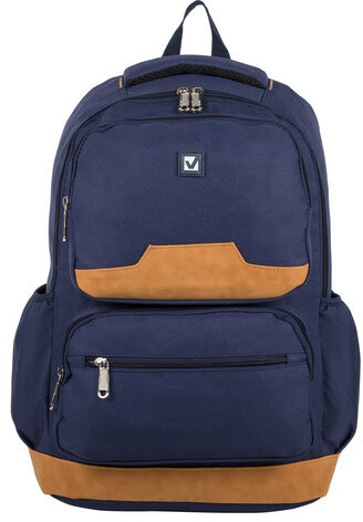 Рюкзак BRAUBERG для старшеклассников/студентов/молодежи, "Бронкс", 27 литров, 46х31х14 см, 226349