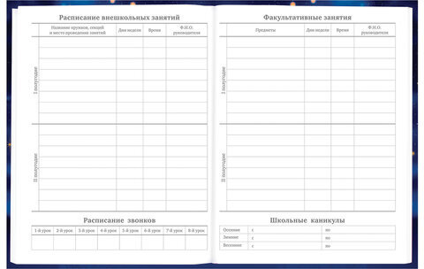 Дневник 5-11 класс 48 л., твердый, BRAUBERG, выборочный лак, с подсказом, "Бабочки", 107198