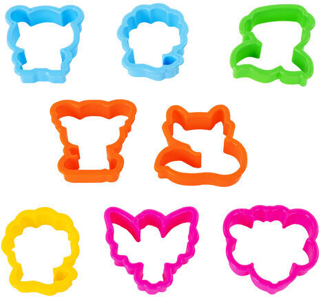 Пластилин в боксе ЮНЛАНДИЯ "ЮНЛАНДИК В ЗООПАРКЕ", 12 цветов, 620 г, скалка, 4 стека, 8 формочек, 105866