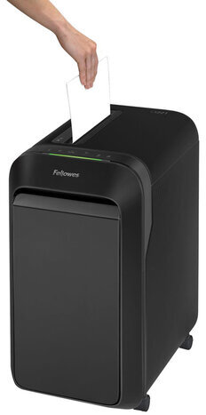 Уничтожитель (шредер) FELLOWES LX221, 5 уровень секретности, 2x12 мм, 20 листов, 30 л, черный, FS-50504
