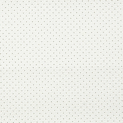 Кресло офисное МЕТТА "К-6" хром, рецик. кожа, сиденье и спинка мягкие, белое