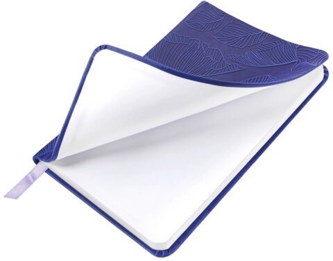 Еженедельник датированный 2026 МАЛЫЙ ФОРМАТ 95х155 мм, А6, BRAUBERG "Foliage", под кожу, сиреневый, 117201