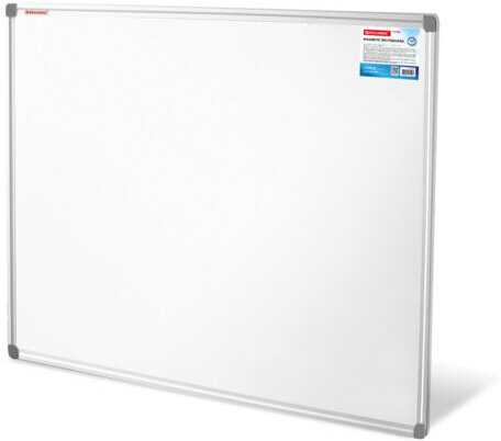 Доска магнитно-маркерная 90х120 см, алюминиевая рамка, BRAUBERG "Extra", 237555