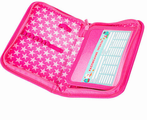 Пенал BRAUBERG, 1 отделение, 1 откидная планка, полиэстер, 21х14 см, "Happy kitten", 270308