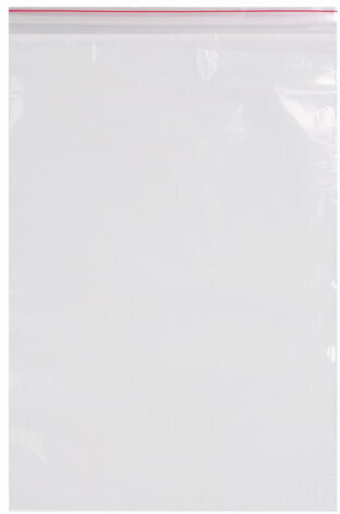 Пакеты с замком ZIP LOCK "зиплок", комплект 100 шт., 200х300 мм, ПВД, толщина 40 микрон, BRAUBERG, 606216