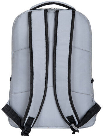 Рюкзак BRAUBERG REFLECTIVE универсальный, светоотражающий, "City", серый, 42х30х13 см, 270757