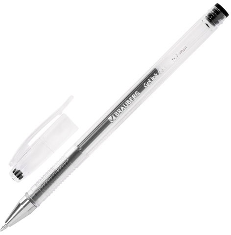 Ручки гелевые BRAUBERG "Jet", НАБОР 10 ЦВЕТОВ, узел 0,7 мм, линия письма 0,5 мм, 141038