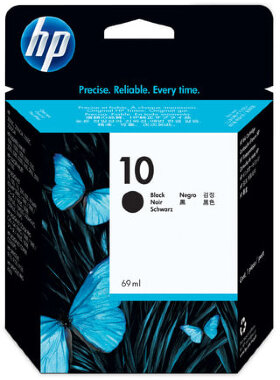 Картридж струйный HP (C4844A) Designjet 70/Officejet ProK850 и др., №10, черный, оригинальный