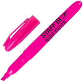 Текстовыделитель STAFF &quot;Manager&quot; HL-238, РОЗОВЫЙ, линия 1-3 мм, 151241