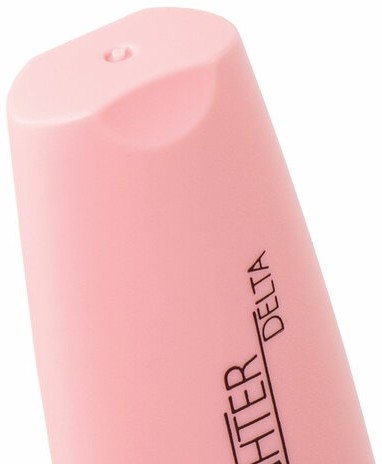 Текстовыделитель BRAUBERG "DELTA PASTEL", ПАСТЕЛЬНЫЙ РОЗОВЫЙ, линия 1-5 мм, 151731