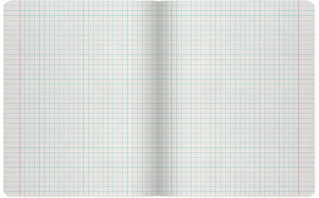 Тетрадь А5 96 л. АЛЬТ скоба, клетка, гибридный лак, "Coffe time" (5 видов), 7-96-1160