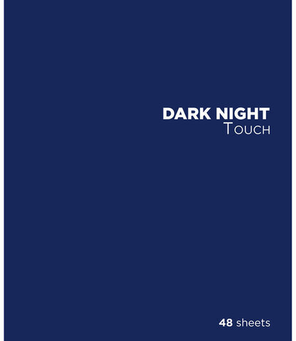 Тетрадь А5 48 л., ПЗБМ, скоба, клетка, Soft Touch, брайль 3D, "ДаркНайтТач", 28121