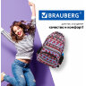 Рюкзак BRAUBERG для старшеклассников/студентов/молодежи, узоры, "Фигуры", 27 литров, 47х32х14 см, 226353