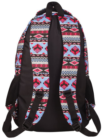 Рюкзак BRAUBERG для старшеклассников/студентов/молодежи, узоры, "Фигуры", 27 литров, 47х32х14 см, 226353