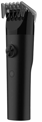Машинка для стрижки волос XIAOMI Hair Clipper, 14 установок длины, 3 насадки, аккумулятор и сеть, черная, BHR5891GL