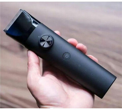 Машинка для стрижки волос XIAOMI Hair Clipper, 14 установок длины, 3 насадки, аккумулятор и сеть, черная, BHR5891GL