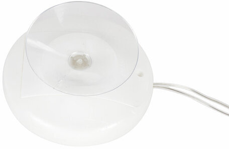 Световая фигура на присоске ЗОЛОТАЯ СКАЗКА "Снежинка", 12 LED, на батарейках, теплый белый, 591274