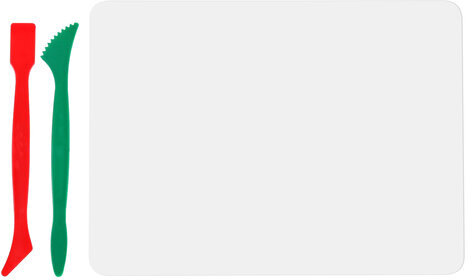 Доска для лепки А5, 205х150 мм, ПИФАГОР, белая, 2 стека, 227395