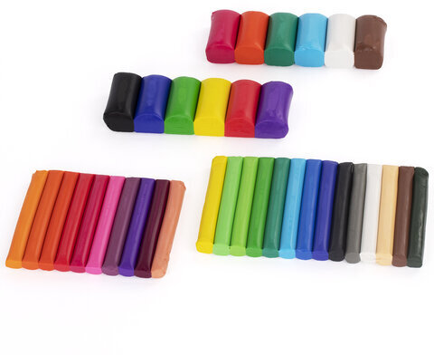 Пластилин в боксе ЮНЛАНДИЯ "ПОДВОДНЫЙ МИР", 24 цвета, 800 г, скалка, стек, 5 формочек, 105867