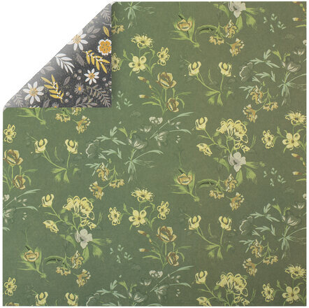 Бумага для скрапбукинга 30х30 см "Рустик", двусторонняя, 12 листов, 12 дизайнов, 180 г/м2, ОСТРОВ СОКРОВИЩ, 662770