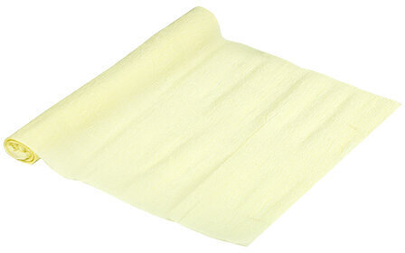Бумага гофрированная/креповая, 110 г/м2, 50х250 см, лимонная, в рулоне, ОСТРОВ СОКРОВИЩ, 112541