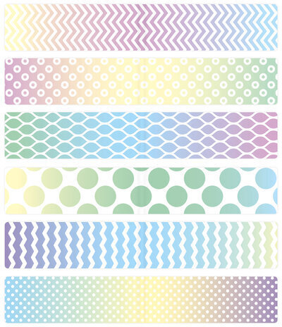 Закладки для книг МАГНИТНЫЕ, "GRADIENT", набор 12 шт., 60x20 мм, BRAUBERG, 113170