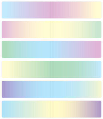 Закладки для книг МАГНИТНЫЕ, "GRADIENT", набор 12 шт., 60x20 мм, BRAUBERG, 113170