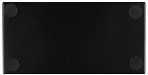 Подставка-органайзер BRAUBERG "Germanium", 4 секции, 160х80х110 мм, черная, металл, 237982