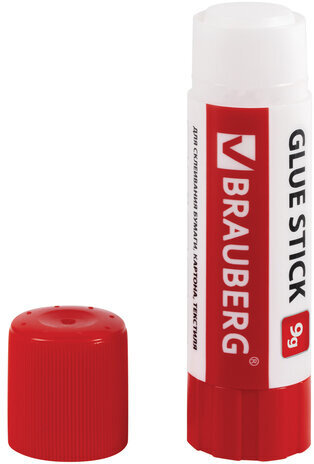 Клей-карандаш 9 г ВЫГОДНАЯ УПАКОВКА КОМПЛЕКТ 30 штук, BRAUBERG, 270484