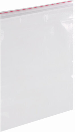 Пакеты с замком ZIP LOCK "зиплок", комплект 100 шт., 250х300 мм, ПВД, толщина 40 микрон, BRAUBERG, 606217