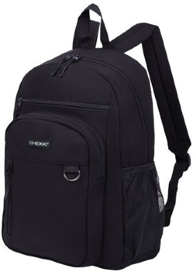 Рюкзак HEIKKI ULTRA (ХЕЙКИ) универсальный, карман-антивор, черный, 42х30х14 см, 272559