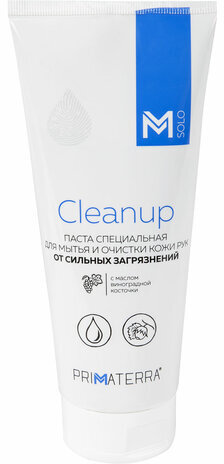 Паста очищающая для кожи 200 мл M SOLO CLEANUP от загрязнений (мазут, смазки, строительные смеси), 9001