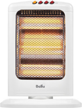 Обогреватель инфракрасный BALLU BHH/M-20, 1200 Вт, 3 режима, напольная/настольная установка, белый, НС-1346647