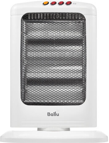 Обогреватель инфракрасный BALLU BHH/M-20, 1200 Вт, 3 режима, напольная/настольная установка, белый, НС-1346647
