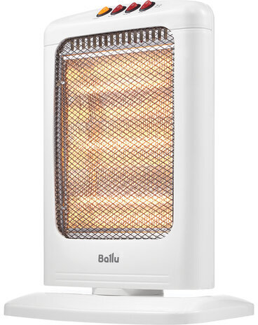 Обогреватель инфракрасный BALLU BHH/M-20, 1200 Вт, 3 режима, напольная/настольная установка, белый, НС-1346647