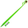 Ручка фигурная шариковая ЮНЛАНДИЯ "Авокадо", мягкий силиконовый корпус, СИНЯЯ, пишущий узел 0,7 мм, 143794