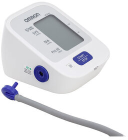 Тонометр OMRON M2 (HEM-7121-ALRU) манжета 22-42см, автоматический, на плечо, адаптер питания