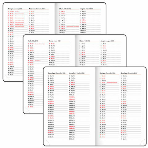 Ежедневник датированный 2025 МАЛЫЙ ФОРМАТ 100х150 мм А6, BRAUBERG "Wood", под кожу, синий, 115756