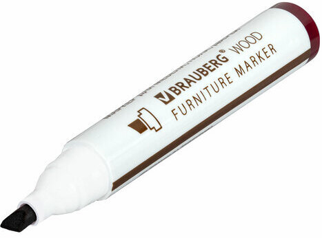 Маркеры для ремонта мебели и изделий из дерева, 6 ЦВЕТОВ, BRAUBERG WOOD, 152203