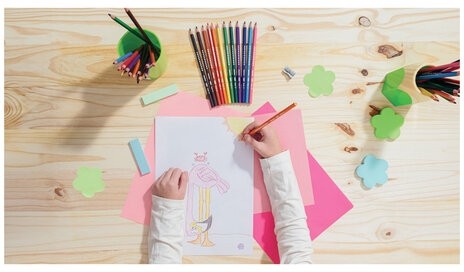 Карандаши цветные BIC "Kids ECOlutions Evolution", 18 цветов, пластиковые, заточенные, европодвес, 937513