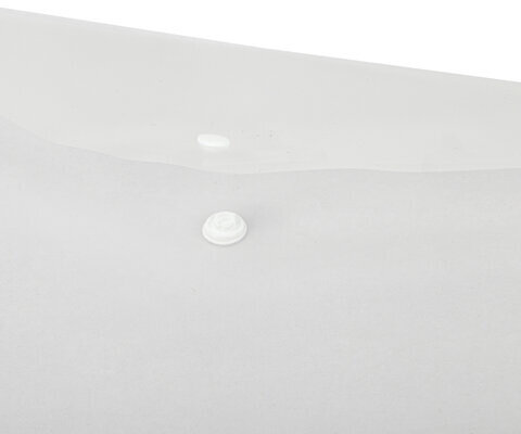 Папка-конверт с кнопкой ERICH KRAUSE "Fizzy Clear", А4, до 120 листов, прозрачная, 0,12 мм, 50172