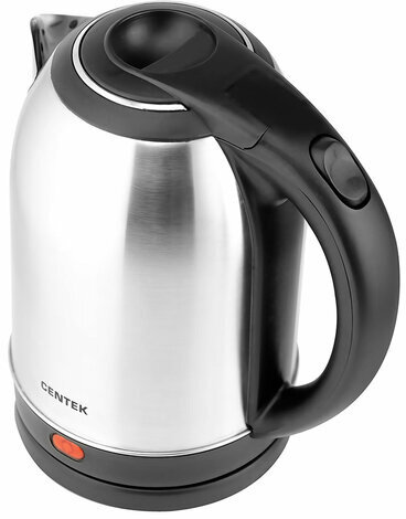 Чайник CENTEK CT-0037, 2 л, 2200 Вт, закрытый нагревательный элемент, сталь