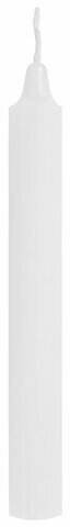 Свечи хозяйственные Standard, до 5 часов, КОМПЛЕКТ 6 шт., H=165 мм, D=16 мм, в пленке, LAIMA, 609205