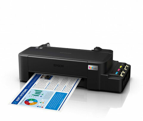 Принтер струйный EPSON L121, А4, 9 стр./мин (ч/б), 4,8 стр./мин (цв.), 720 x 720 dpi, C11CD76414